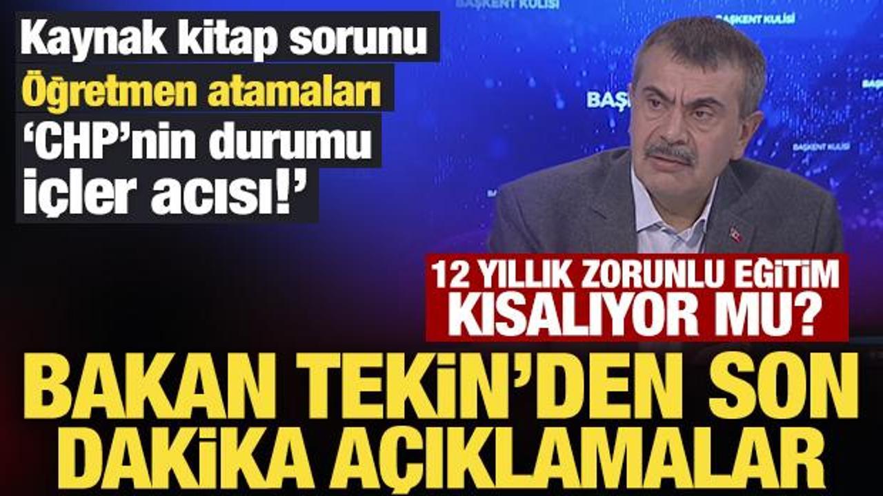 bakan tekinden 12 yillik zorunlu egitim mesaji raporumuzu olusturduk M5QUqDYe