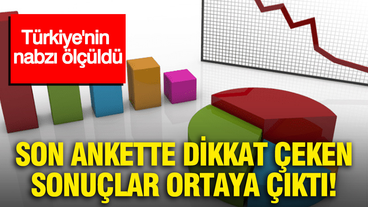 Türkiye’nin nabzı ölçüldü: Son ankette dikkat çeken sonuçlar ortaya çıktı Haber gorseli