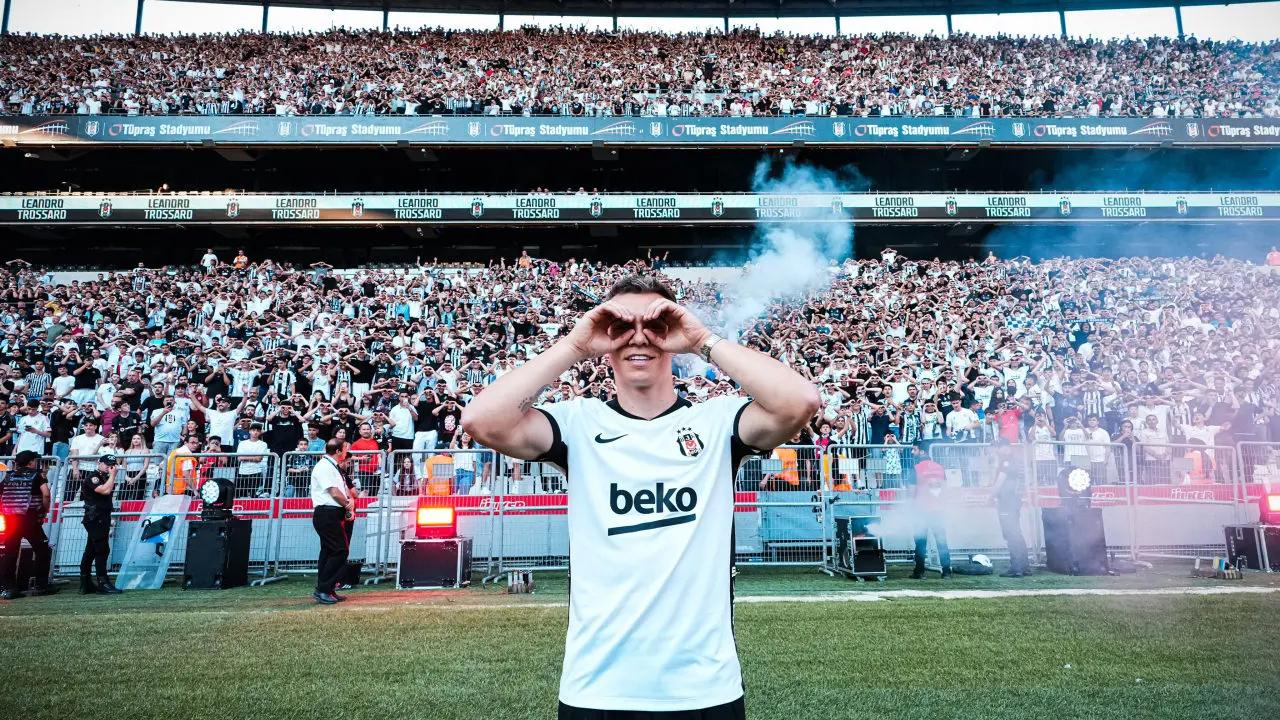 Beşiktaş’tan Leandro Trossard’ın tanıtım klibinde transfer tüyosu! Img